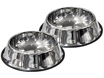 Scarlet pet Hundenapf Bowl Edelstahl mit Rutschsicherung – Bild 1 von 7