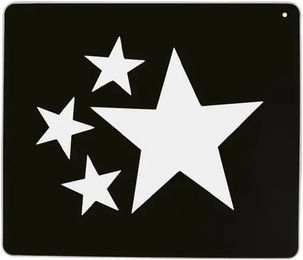 Produktbild von Schablonenmotive für die Pferdekruppe - Sterne Hippotonic Quartermarker