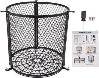 Produktbild von Schadnagerfutterkäfig Wetterfest Schnellverschluss Wildfutterautomat Schutzgitterkäfig für Außenwald