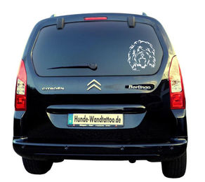 Produktbild von Schapendoes Kopf Auto Wohnmobil Aufkleber  l Wandtattoo