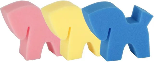 Produktbild von Schaumstoff-Reitschwamm Covalliero Flecki 3er-Set