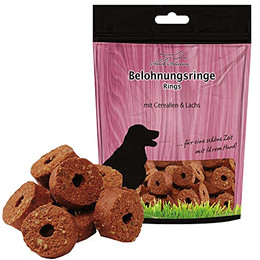 Produktbild von Schecker Belohnungsringe mit Cerealien und Lachs - 3 x 500 g
