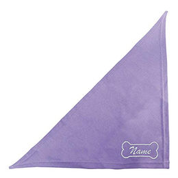 Schecker Besticktes Hundehalstuch Flieder 35 cm - 35 cm – Bild 1 von 5