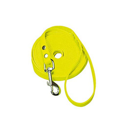 Produktbild von Schecker Biothane Schleppleine 5m / 9mm gelb mit Handschlaufe - 5 m