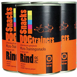 Produktbild von Schecker DOGTRAINERS Rind PUR - 3 x 160 g