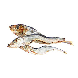 Produktbild von Schecker Dörrfisch Sprotten Lodde Capelin getrocknet - 500 g