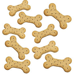 Schecker Gebäckknochen mit Lamm, Reis und Knoblauch - 380 g – Bild 1 von 3