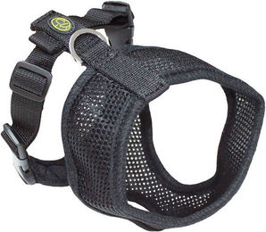 Schecker Geschirr Mesh Original Leichtgeschirr Hundegeschirr schwarz – Bild 1 von 2