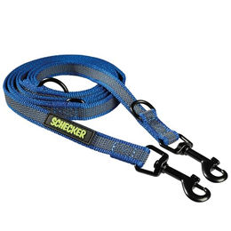 Schecker gummierte Verlängerungsleine mit 2 Karabinern - 2,5 m – Bild 1 von 5
