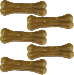 Produktbild von Schecker Hundeknochen aus Rinderhaut - 5 x 60 g