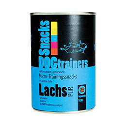 Produktbild von Schecker Hundeleckerli DOGTRAINERS Lachs PUR Micro Trainingssnacks - 110 g