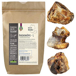 Produktbild von Schecker Knochenköpfe Bullen Oberschenkelknochen - 3 x 500 g