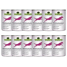 Produktbild von Schecker Nierenschonkost Nassfutter für Hunde - 12 x 410 g