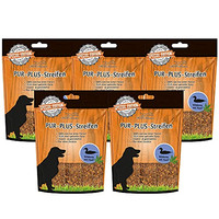 Produktbild von Schecker PUR Plus Streifen Wildente Hundesnacks - 5 x 100 g