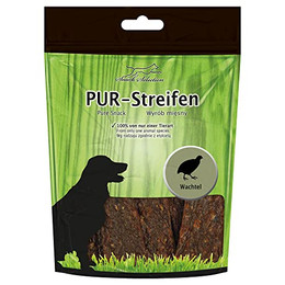 Produktbild von Schecker PUR Streifen Wachtel - 5 x 100 g