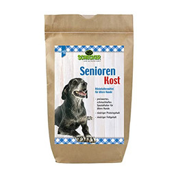 Produktbild von Schecker Trockenfutter Senioren Kost für ältere Hunde mit Lachsöl - 12 kg