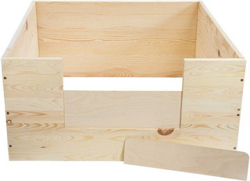 Produktbild von Schecker Welpen-Wurfkiste aus Naturholz