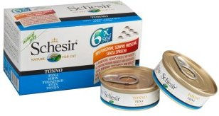 Produktbild von Schesir 24x50g Thunfisch, in Gelee