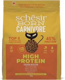 Produktbild von Schesir Born Carnivore High Protein Huhn mit Ei - 4 x 255 g