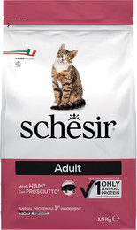 Produktbild von Schesir Cat Original mit Schinken - 2 x 1,5 kg