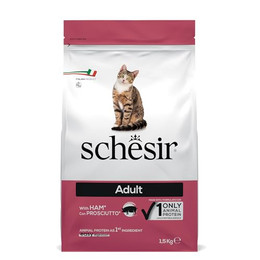Produktbild von Schesir Cat Original mit Schinken Trockenfutter für Katzen - 1,5 kg