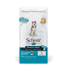 Produktbild von Schesir Dog Dry Medium/Large Maintenance Fisch - 12 kg