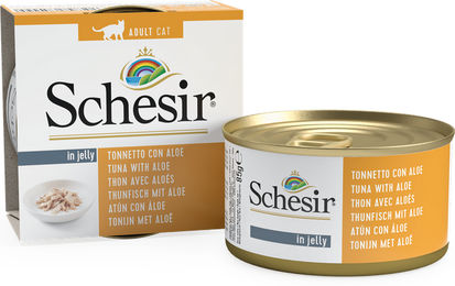 Produktbild von Schesir Dose Jelly Thunfisch und Aloe - 85 g
