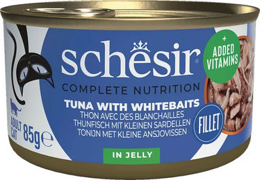 Produktbild von Schesir Dose Jelly Thunfisch und Sardelle - 24 x 85 g