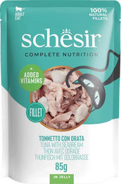 Schesir Frischebeutel Thunfisch und Goldbrasse - 20 x 85 g – Bild 1 von 2