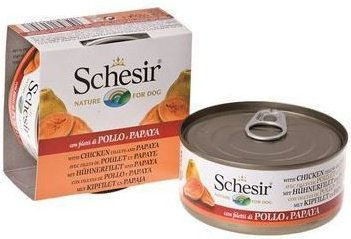 Produktbild von SCHESIR Fruit Chicken with Papaya 150g