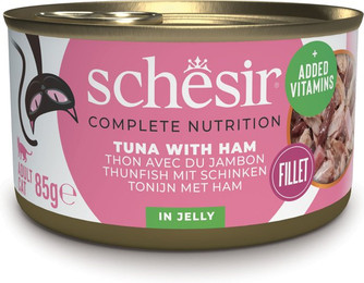 Produktbild von Schesir in Gelee Thunfisch mit Schinken - 6 x 85 g