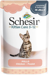 Produktbild von Schesir Kitten Huhn Nassfutter - 6 x 85 g