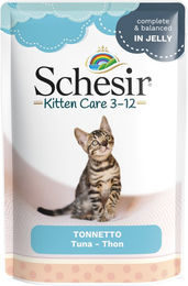 Produktbild von Schesir Kitten Thunfisch Nassfutter - 6 x 85 g
