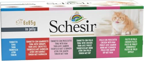 Produktbild von Schesir Natural Katzenfutter nass mit Reis - 6 x 85 g