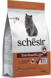 Produktbild von Schesir Sterilized & Light mit Huhn - 3 x 1,5 kg
