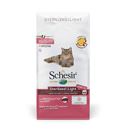 Produktbild von Schesir Sterilized & Light mit Schinken - 10 kg