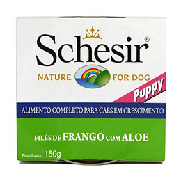 Produktbild von Schesir Welpenfutter Huhn mit Aloe Vera - 150 g