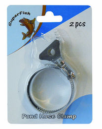 Produktbild von Schlauchklammer Edelstahl mit Flügelmutter 27-52mm (2 Stück)