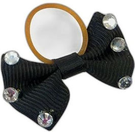 Schleife für Pferd Equithème Strass transparent – Bild 1 von 2