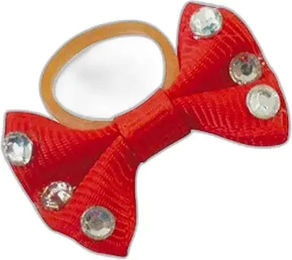 Schleife für Pferd Equithème Strass transparent – Bild 1 von 2