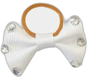 Schleife für Pferd Equithème Strass transparent – Bild 1 von 2