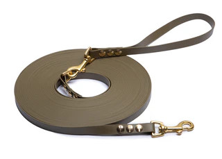 Produktbild von Schleppleine Super Flex Olive - Gold - 15 m