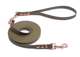 Produktbild von Schleppleine Super Flex Olive - Rosegold - 5 m