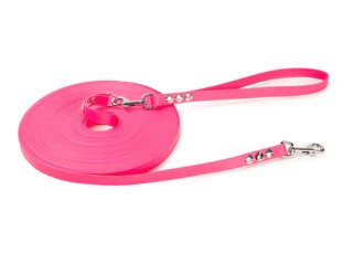 Produktbild von Schleppleine Super Flex Pink - Silber - 10 m