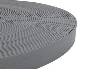 Produktbild von Schleppleine Super Flex Stone Schwarz 15m mit abnehmbarer Handschlaufe - 15 m