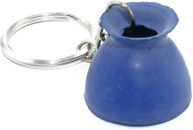 Produktbild von Schlüsselanhänger mit Glocken aus Gummi Umbria Equitazione