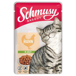 Produktbild von Schmusy Ragout mit Huhn in Jelly - 22 x 100 g