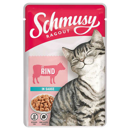 Produktbild von Schmusy Ragout mit Rind in Sauce - 22 x 100 g