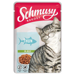 Produktbild von Schmusy Ragout mit Thunfisch in Jelly - 22 x 100 g