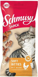 Produktbild von Schmusy Snack Soft Bitties mit Huhn 16x60g